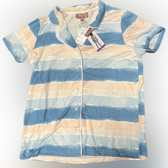 Ladies clear sky Brushed Sleep pajamas - Picture 5 of 7